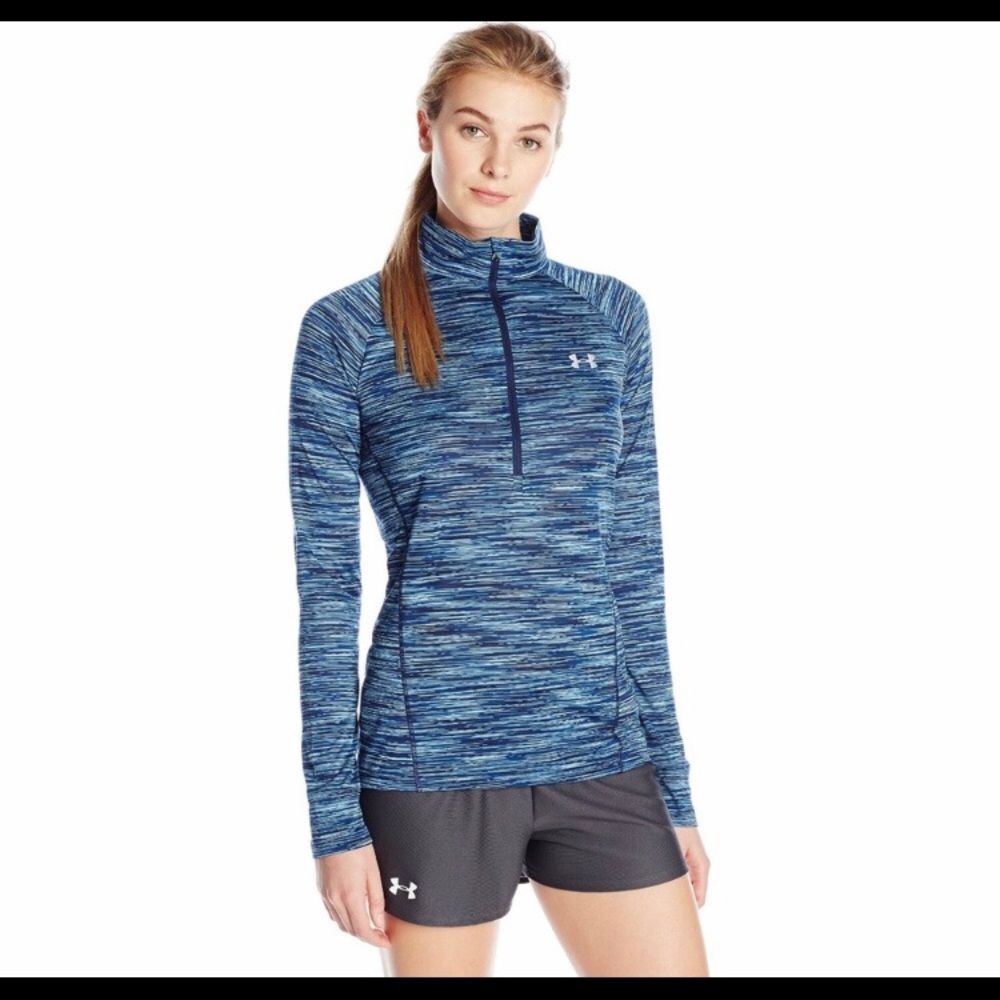 Under Armor Long Sleeve Half Zip Up Jacket